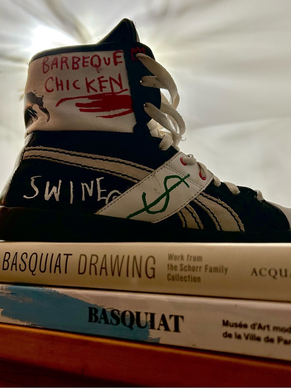 Jean-Michel Basquiat x Reebok Limited Edition 2013 F/W Black Multi V48185